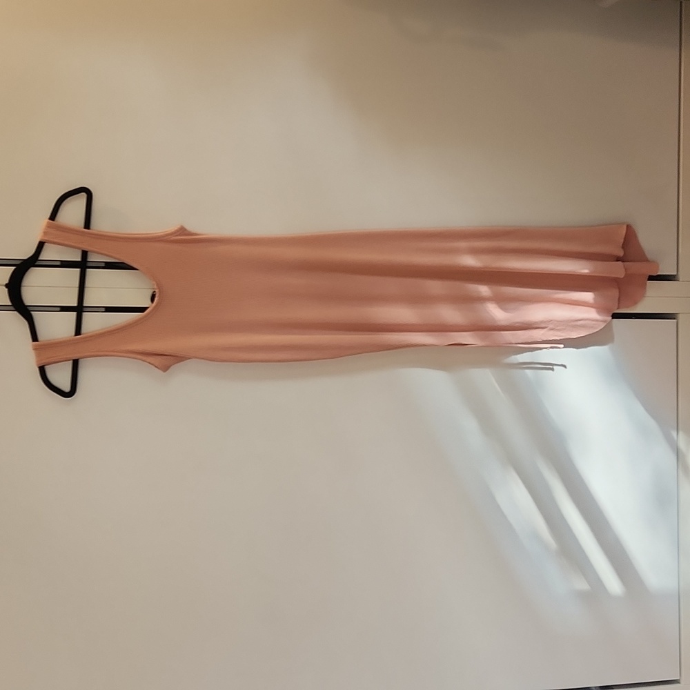 The Range Alloy Rib Cinched Midi Dress in Dusty Desert size S - Picture 11 of 17